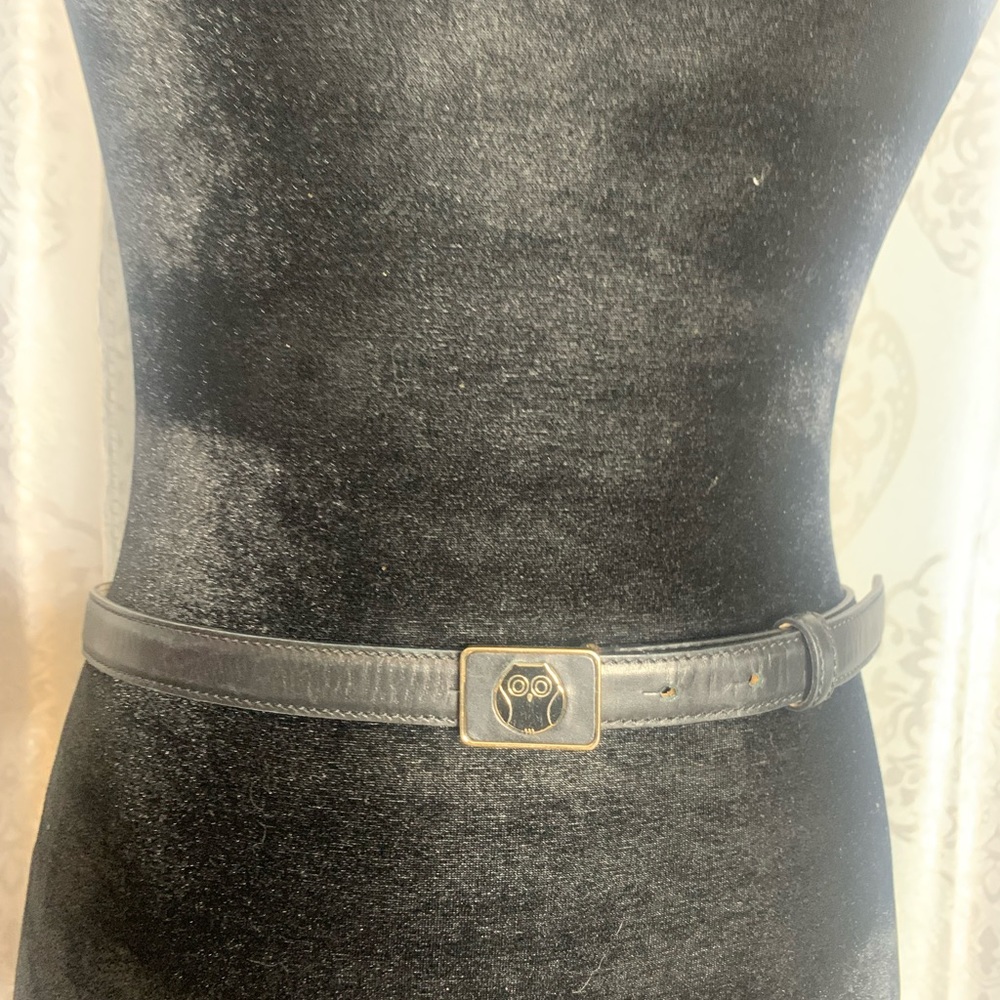 Jason Wu skinny owl faced belt good used condition medium